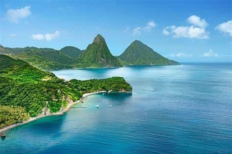 St Lucia port — Caribbean
