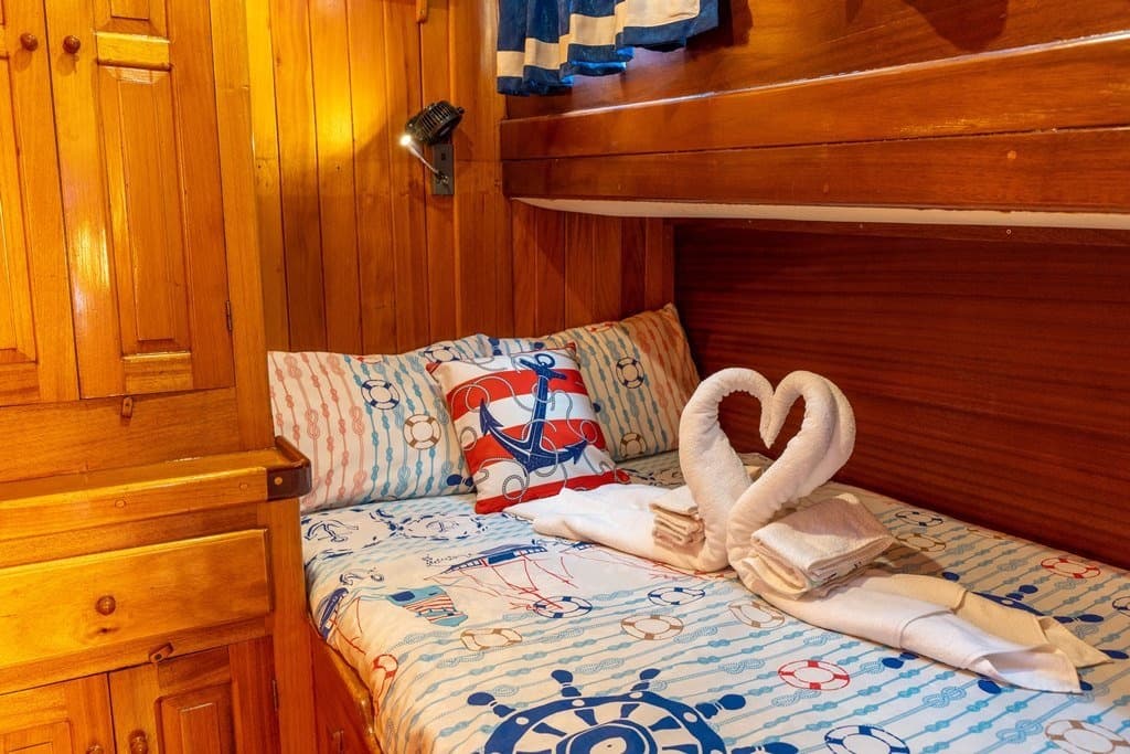 Blue Romance interior