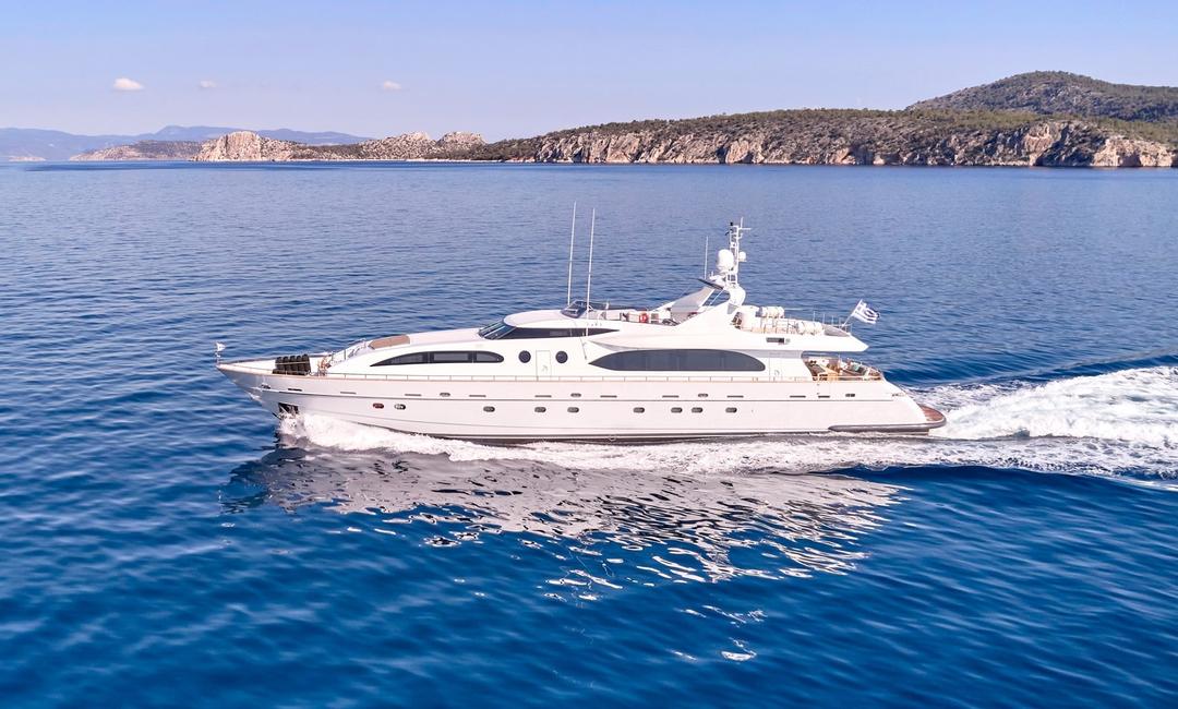  Charter the HELIOS 36m Falcon Yacht: Mediterranean Luxury with a 20% Discount