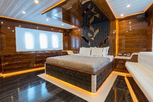 Enchanting onboard living spaces
