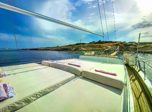 Spacious Deck for Unforgettable Gulet Charters