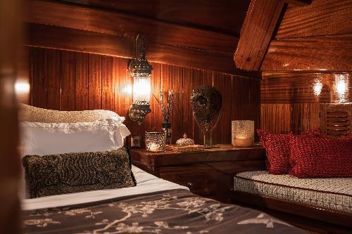 Exceptional Accommodations: Five ensuite cabins including a master suite, double, and twin cabins.